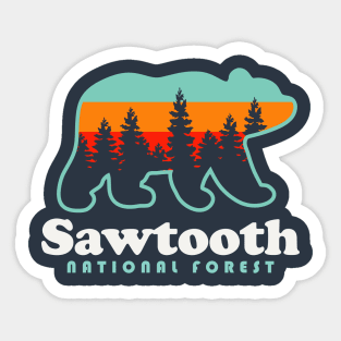 Sawtooth National Forest Camping Idaho Hiking Sticker